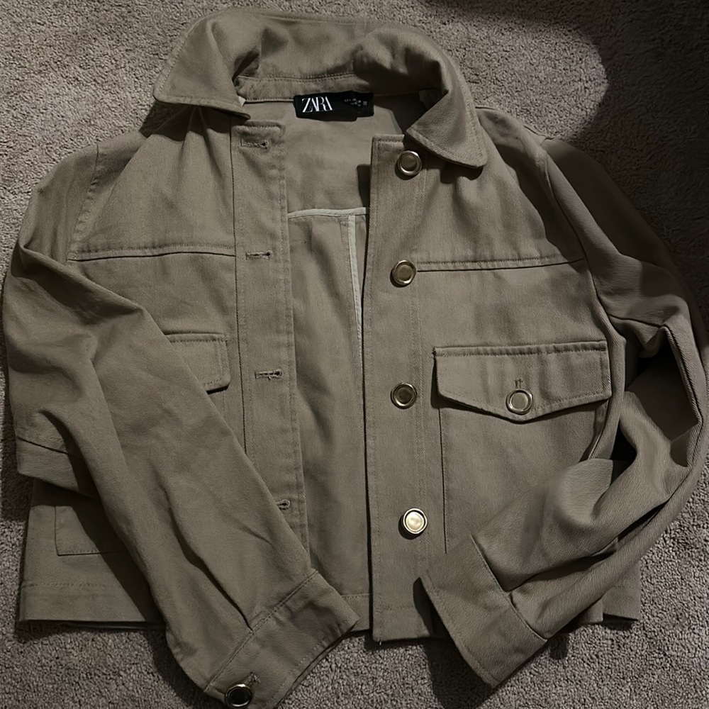 Zara cropped jacket